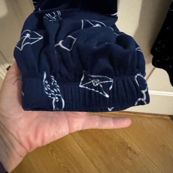 Harry Potter Blue Elastic Drawstring Waist Plush Pajama Pants Pockets Plus 2X - Picture 4 of 6